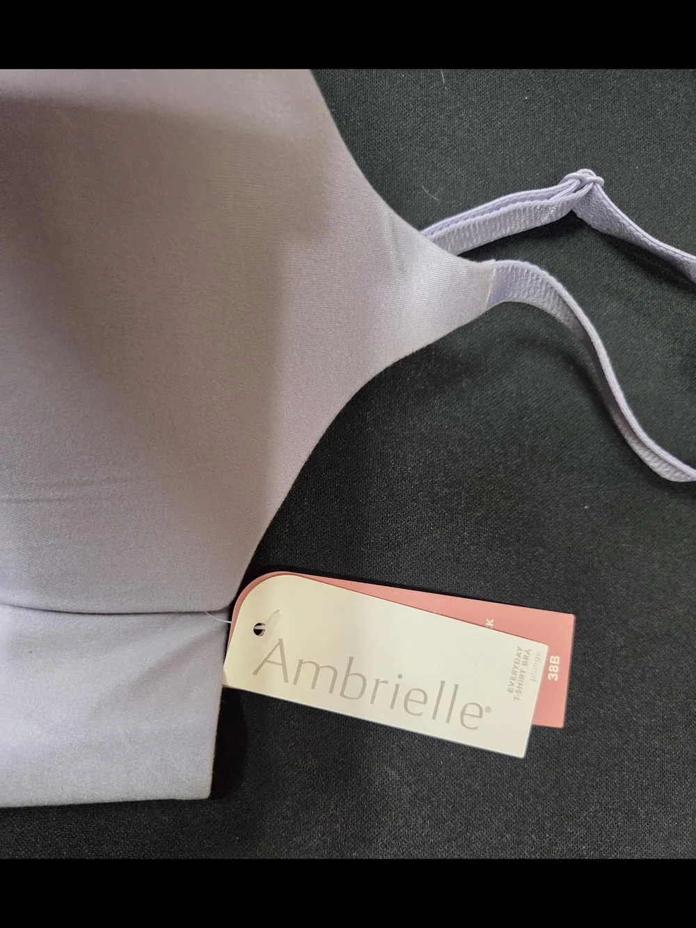 Ambrielle Light Lavender Seamless Molded Bra
